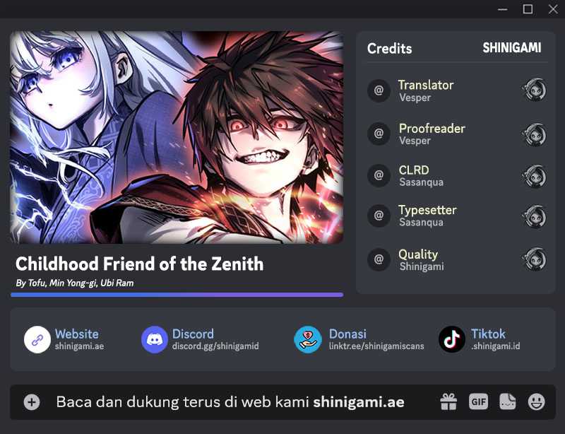 Komik Childhood Friend Of The Zenith Chapter 17 gambar nomor 1