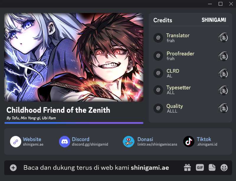 Komik Childhood Friend Of The Zenith Chapter 20 gambar nomor 1