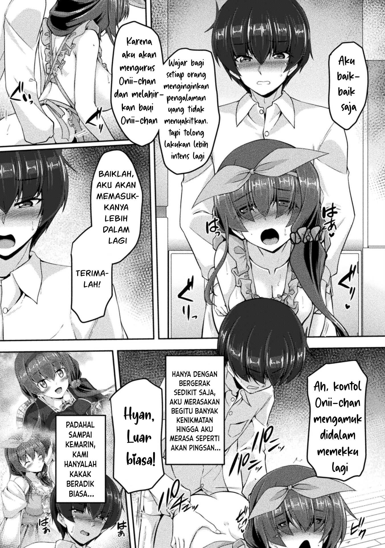 Yandere Imouto ni Aisaresugite Kozukuri Kankin Seikatsu Chapter 08 Gambar 13