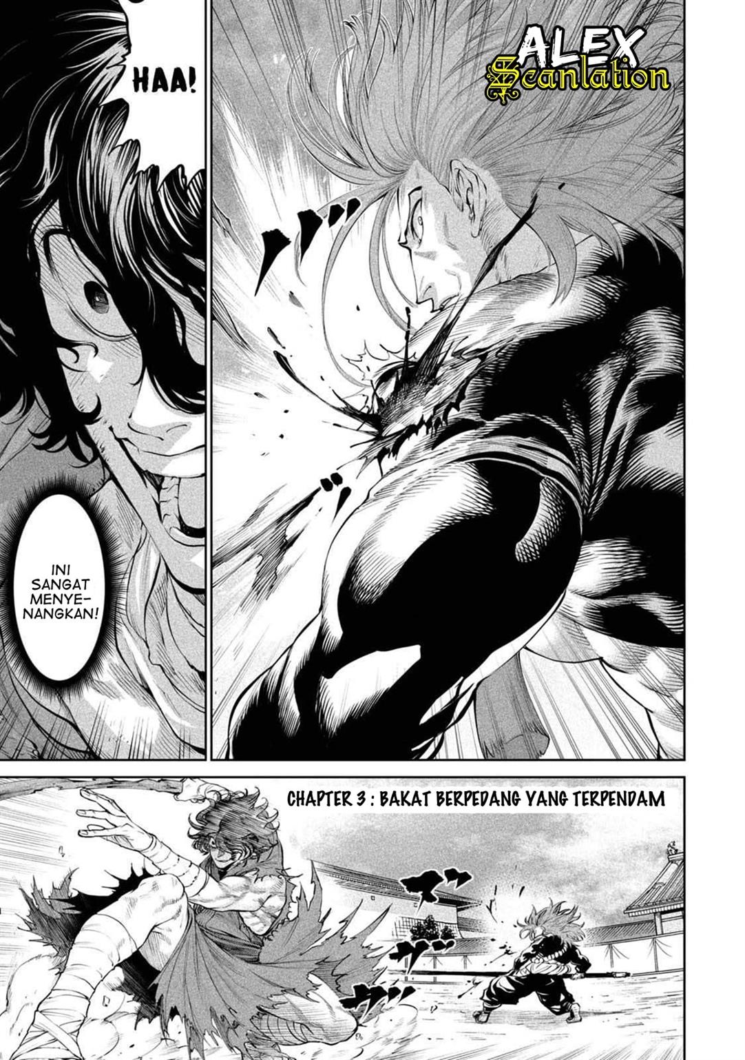 Manga Tenkaichi – Nihon Saikyou Bugeisha Ketteisen Chapter 03 gambar nomor 2