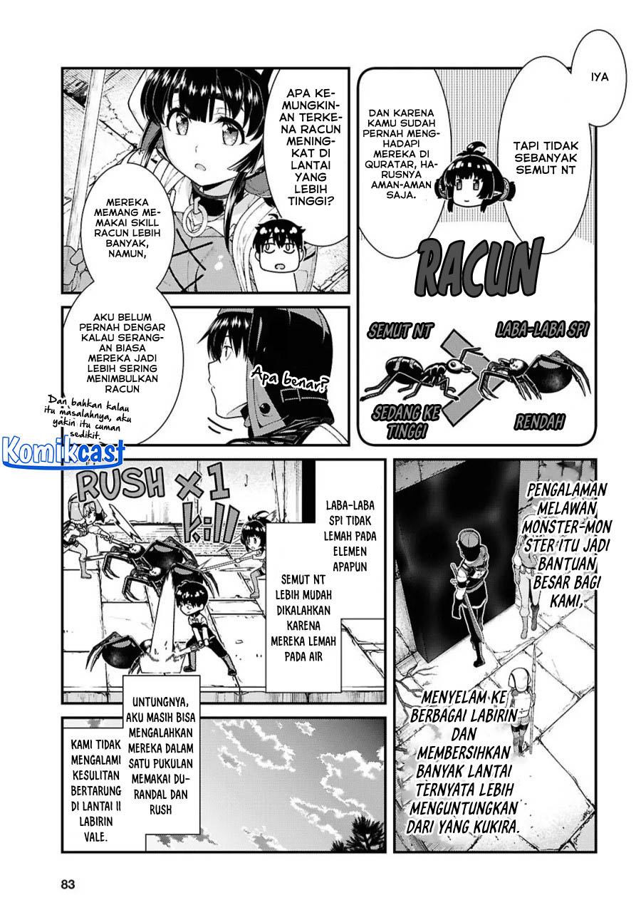 Isekai Meikyuu de Harem wo Chapter 85 Gambar 4