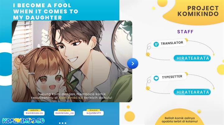 Komik I Become a Fool When It Comes to My Daughter Chapter 77 gambar nomor 1