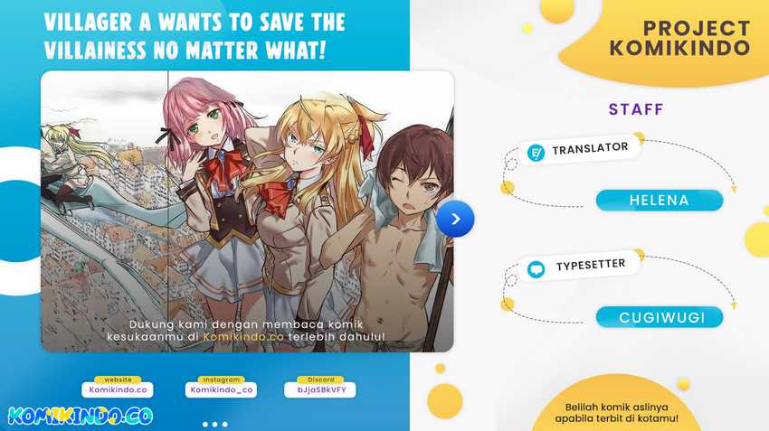 Komik Villager A Wants to Save the Villainess no Matter What! Chapter 30 gambar nomor 1