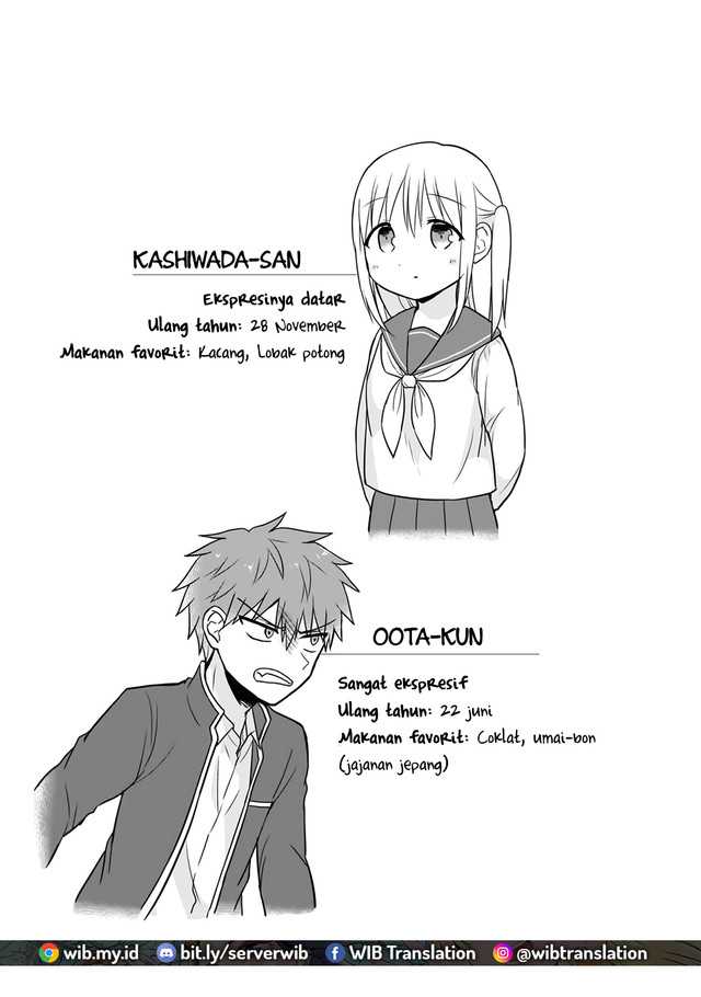 Kao ni denai Kashiwada-san to Kao ni deru Ota-kun Chapter 05 Gambar 12