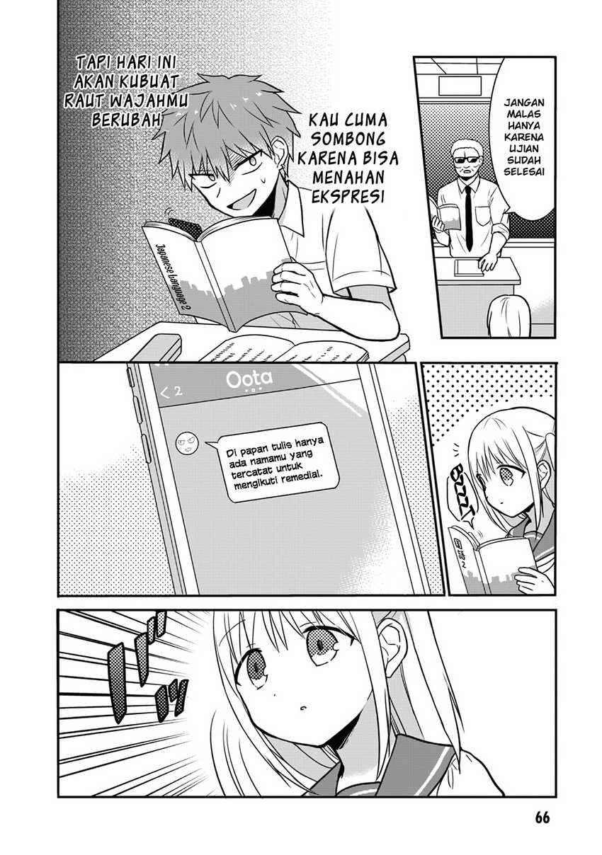 Manga Kao ni denai Kashiwada-san to Kao ni deru Ota-kun Chapter 07 gambar nomor 2