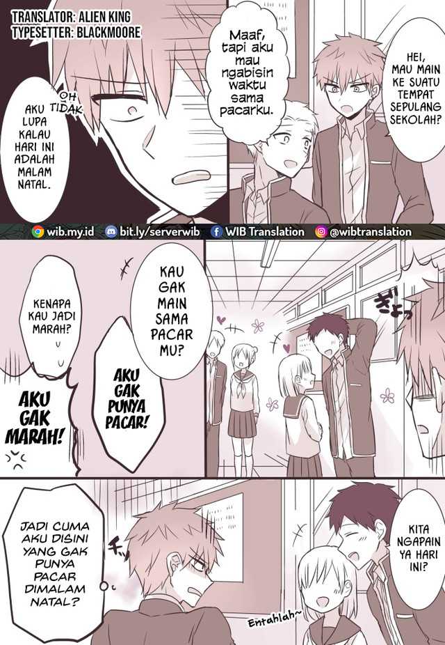 Manga Kao ni denai Kashiwada-san to Kao ni deru Ota-kun Chapter 03.5 gambar nomor 2