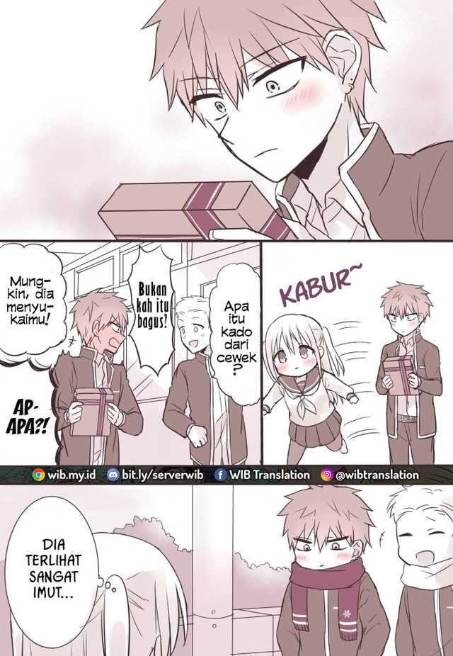 Kao ni denai Kashiwada-san to Kao ni deru Ota-kun Chapter 03.5 Gambar 5