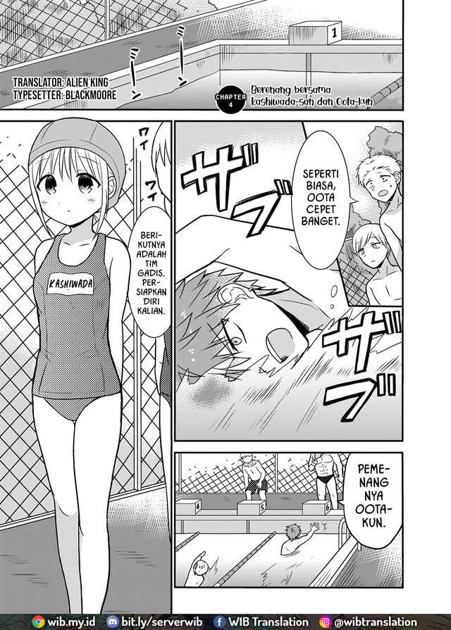 Manga Kao ni denai Kashiwada-san to Kao ni deru Ota-kun Chapter 04 gambar nomor 2