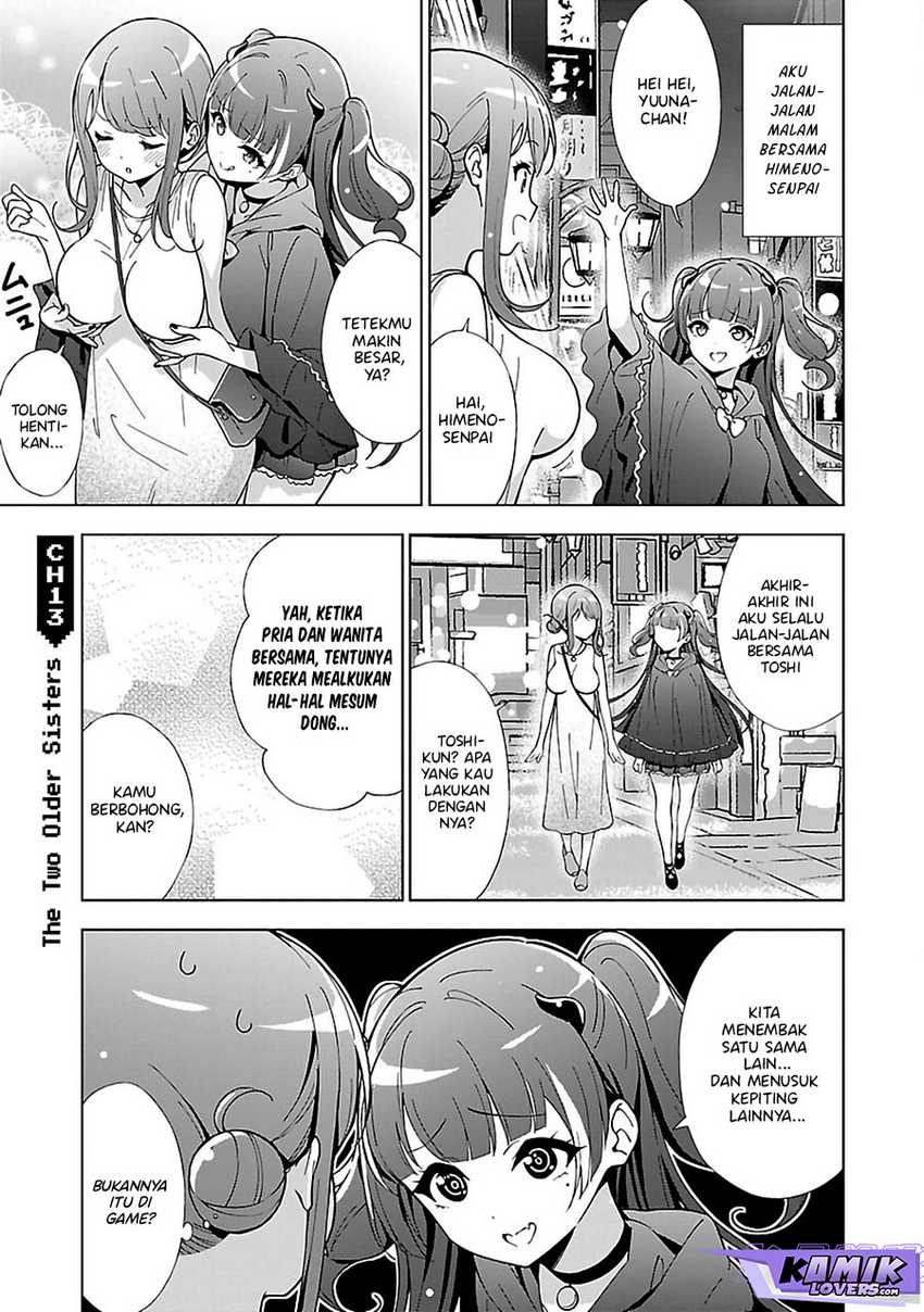 Manga Onee-chan wa Game o Suruto Hito ga Kawaru Onee-chan Chapter 13 gambar nomor 2