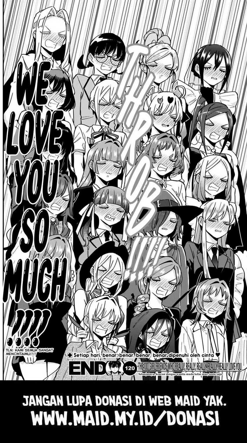 Kimi no Koto ga Dai Dai Dai Dai Daisuki na 100-ri no Kanojo Chapter 120 Gambar 23