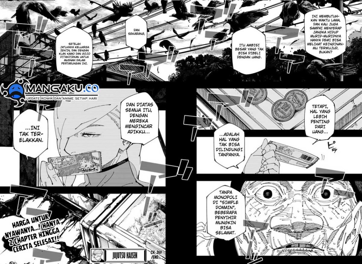 Jujutsu Kaisen Chapter 269 Gambar 12