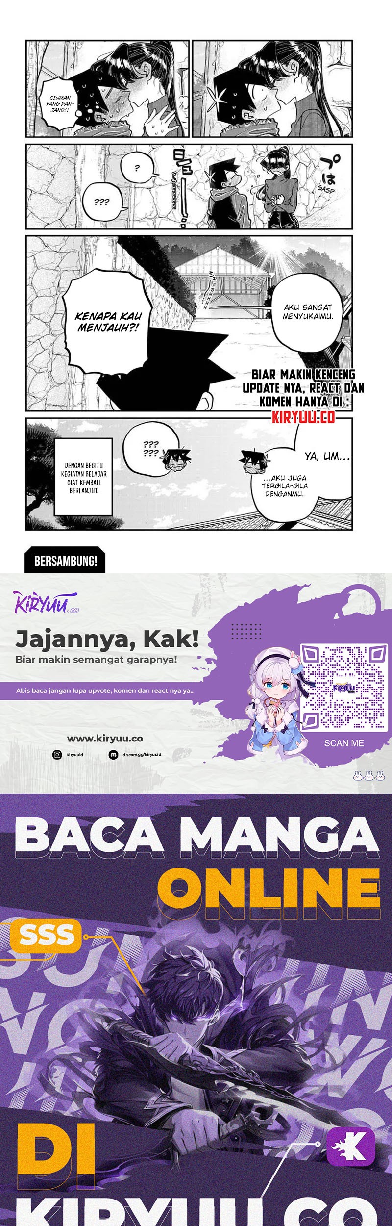 Komi-san wa Komyushou Desu Chapter 478 Gambar 19