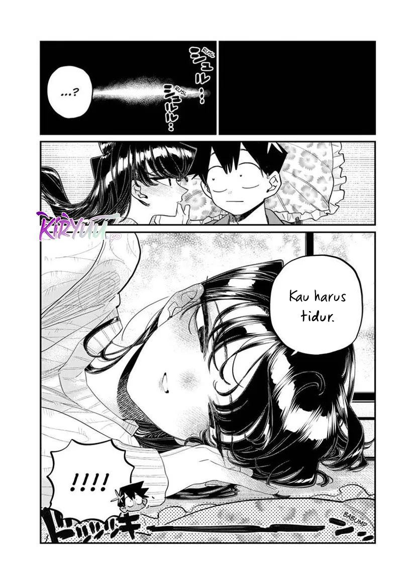 Komi-san wa Komyushou Desu Chapter 477 Gambar 7