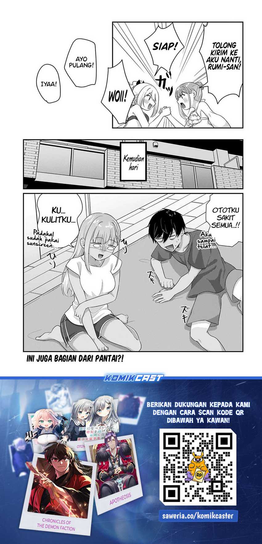 Kutabire Salarymen no Ore, 7nenburi ni Saikai shita Bishoujo JK to Dosei wo Hajimaru Chapter 07.5 Gambar 21