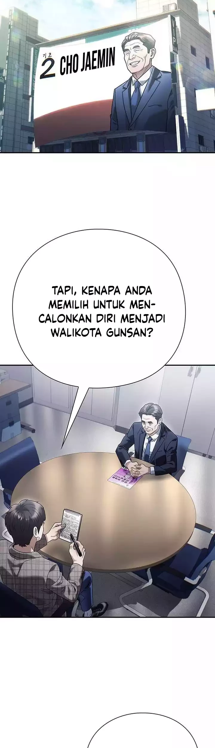 Manhwa Office Worker Who Sees Fate Chapter 96 gambar nomor 2