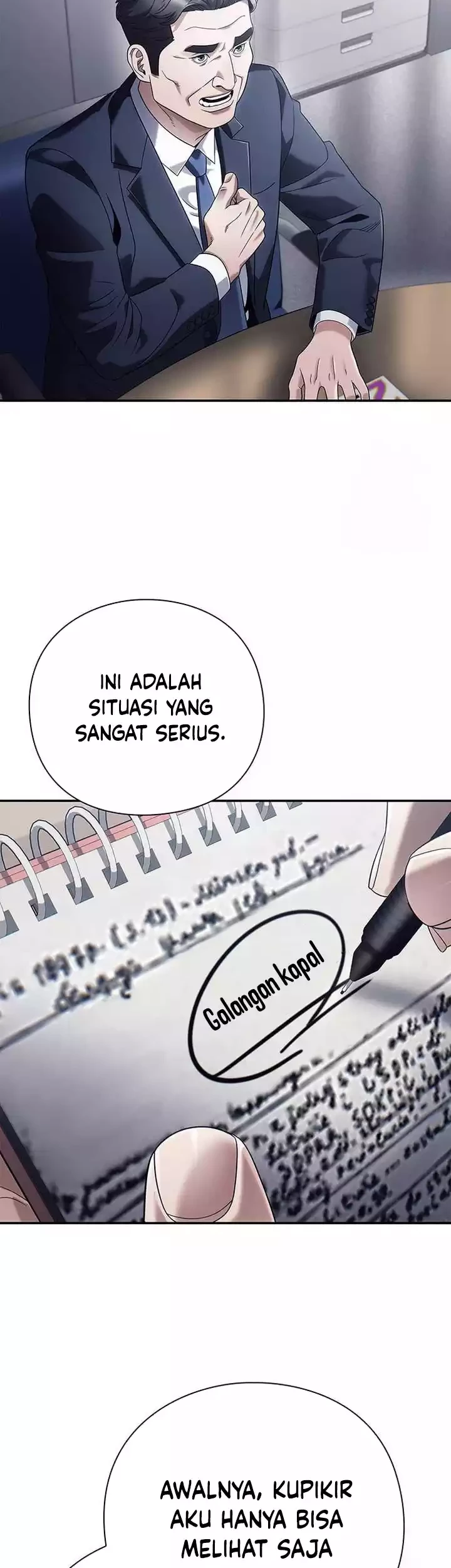 Office Worker Who Sees Fate Chapter 96 Gambar 15