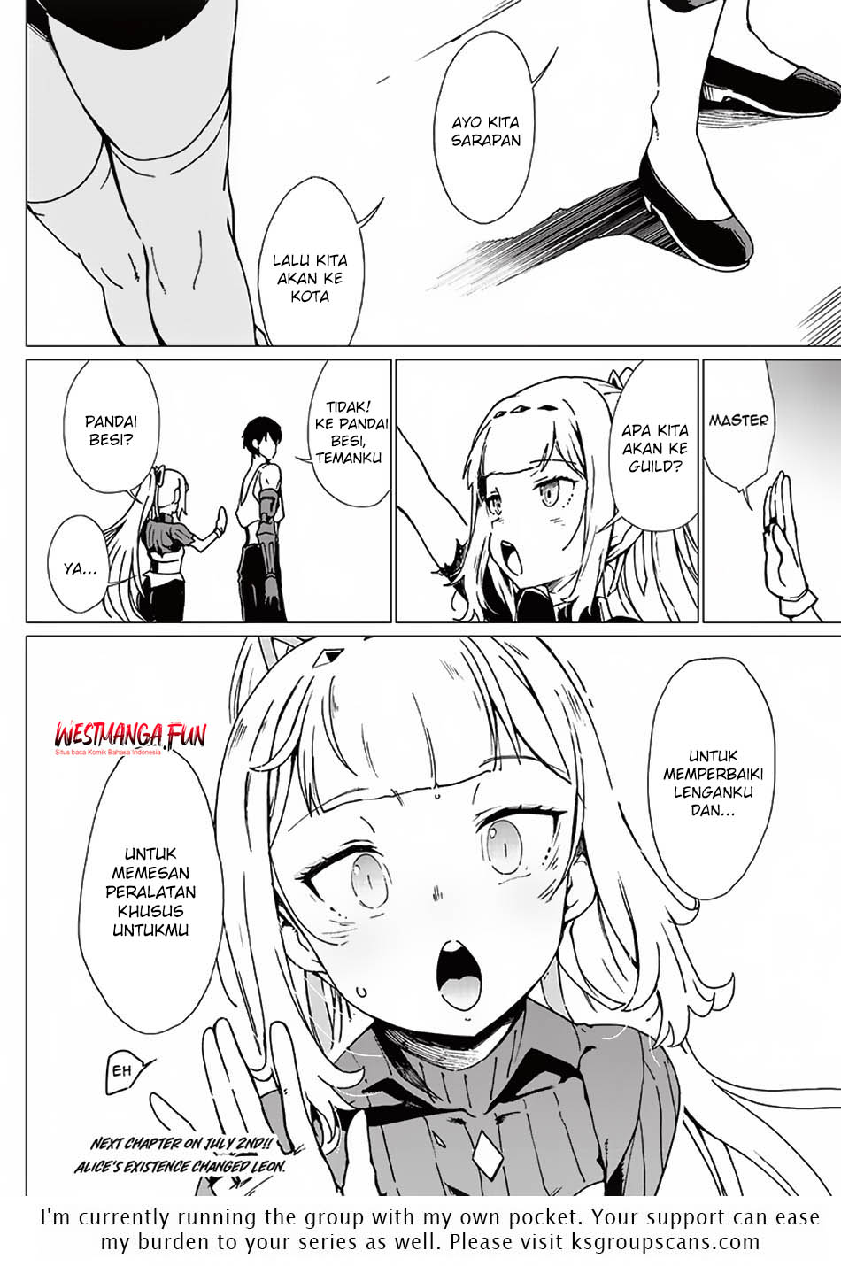 Ghoul ga Sekai wo Sukutta Koto wo Watashi dake ga shitteiru Chapter 19 Gambar 14