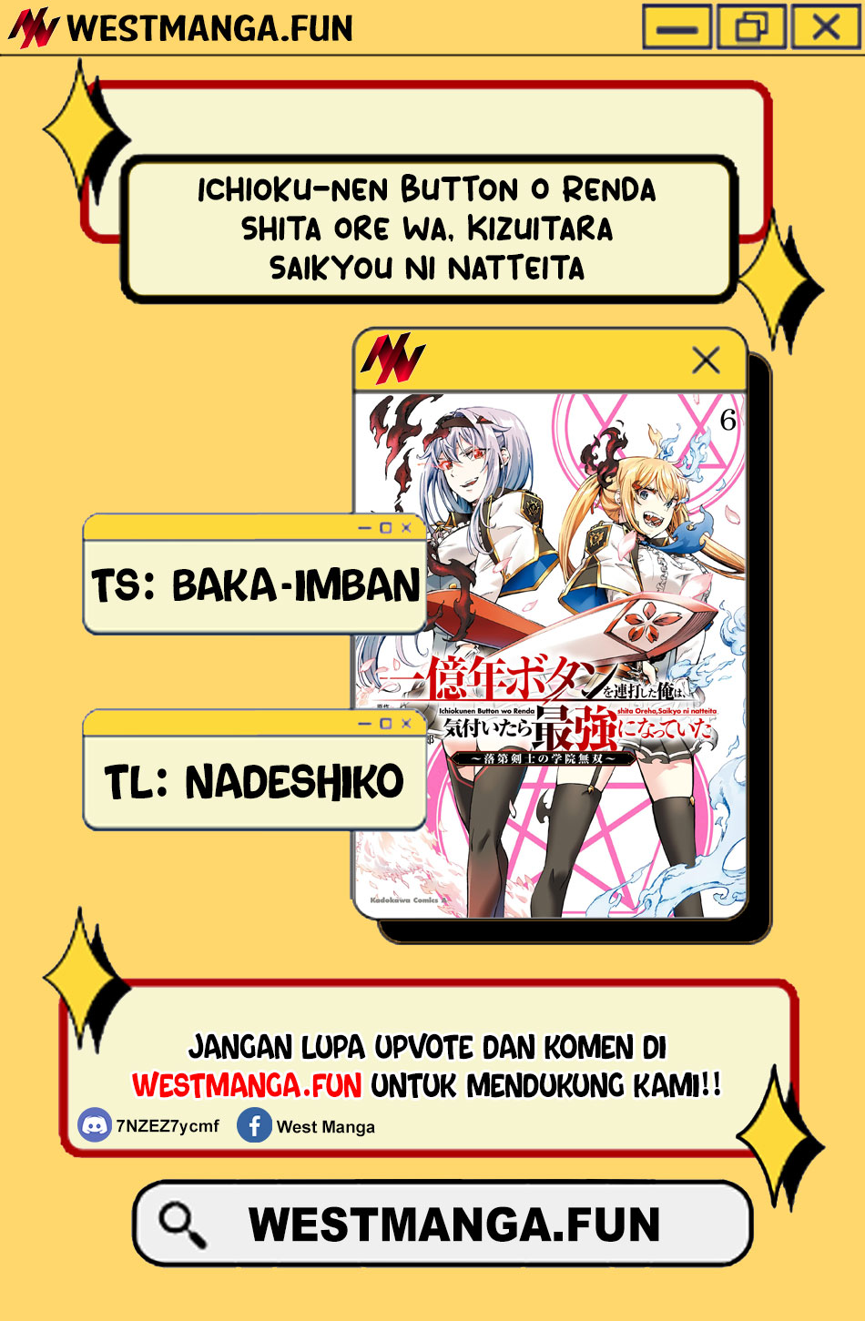 Ichioku-nen Button O Renda Shita Ore Wa, Kizuitara Saikyou Ni Natteita Chapter 29 Gambar 4