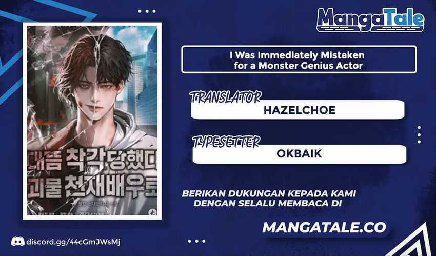 Komik I Was Immediately Mistaken for a Monster Genius Actor Chapter 08 gambar nomor 1