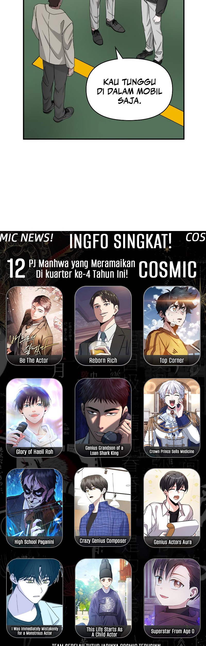 I Was Immediately Mistaken for a Monster Genius Actor Chapter 23 Gambar 24