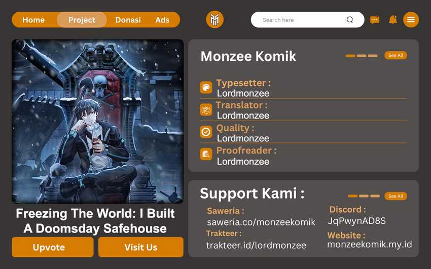 Komik Freezing The World: I Built A Doomsday Safehouse Chapter 319 gambar nomor 1
