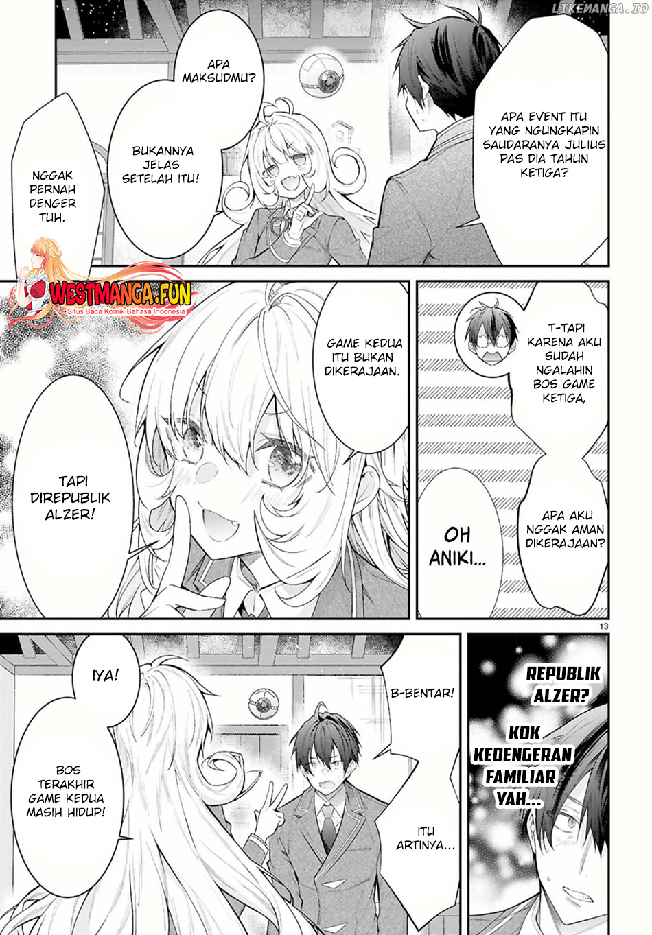 Otome Game Sekai wa Mob ni Kibishii Sekai Desu Chapter 67 Gambar 15