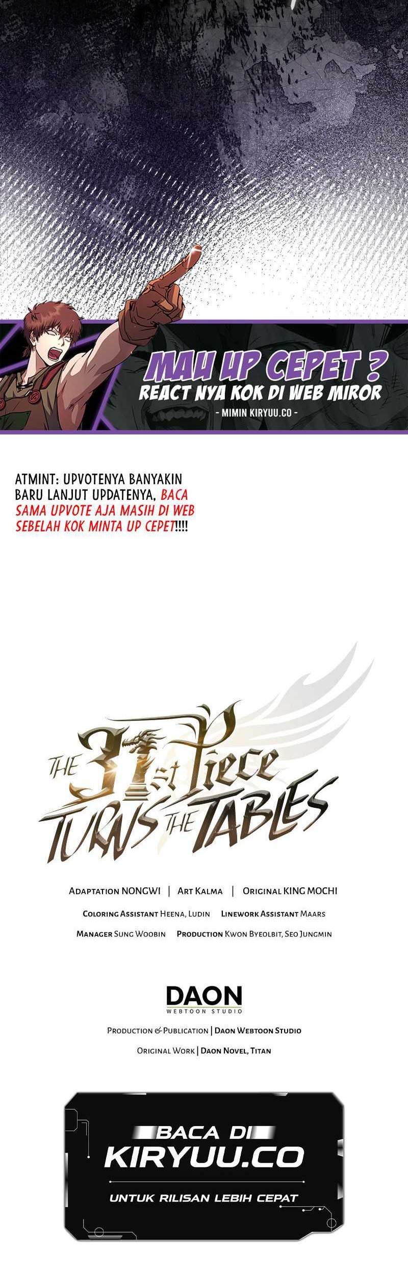 The 31st Piece Turns the Tables Chapter 58 Gambar 69