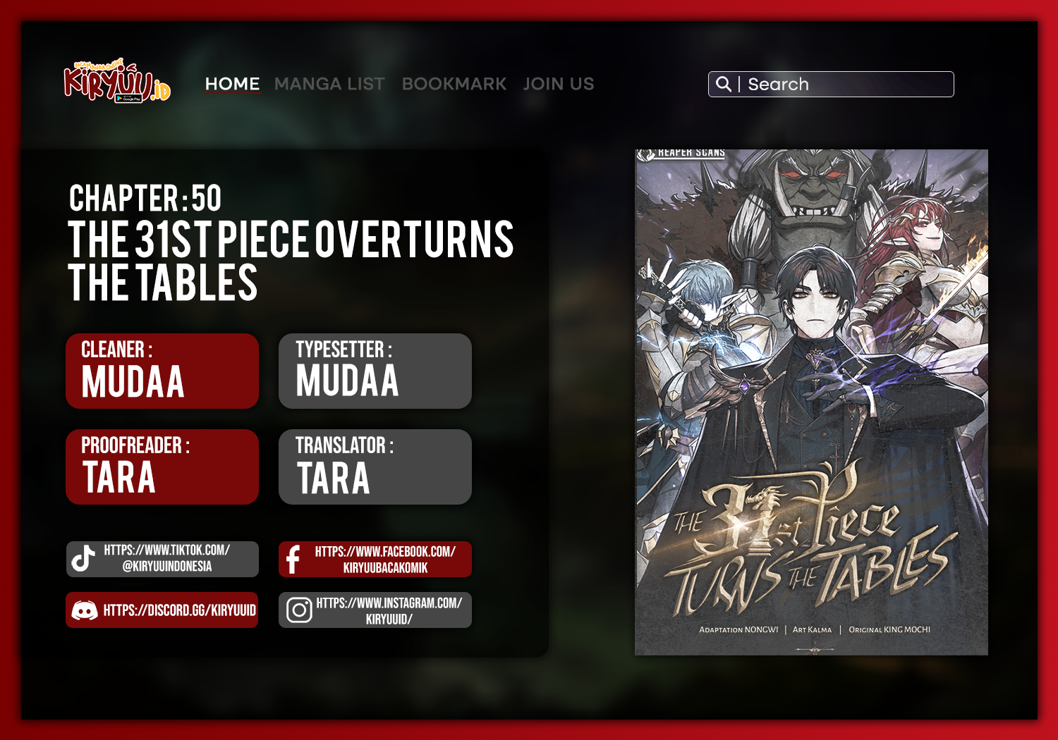 Komik The 31st Piece Turns the Tables Chapter 50 gambar nomor 1