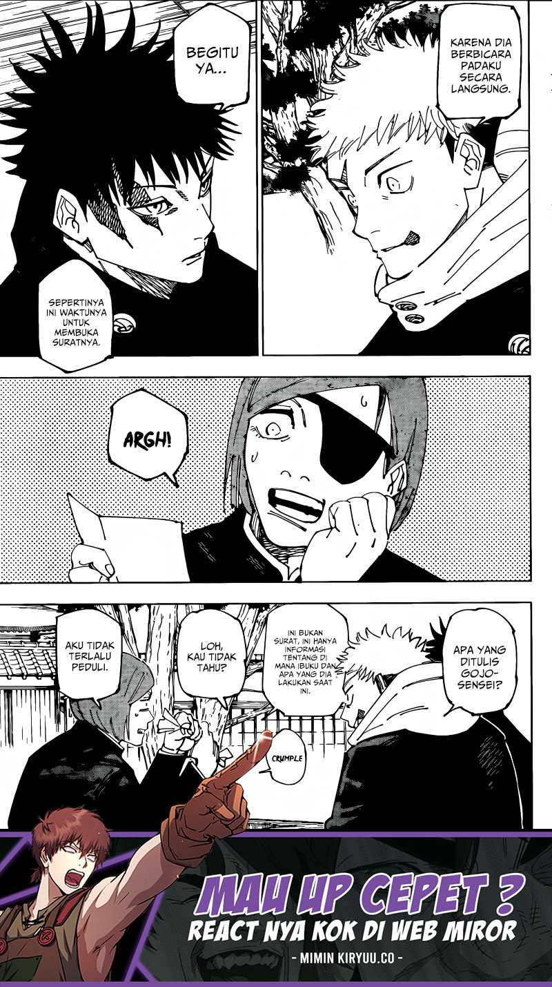 Jujutsu Kaisen Chapter 268 Gambar 16
