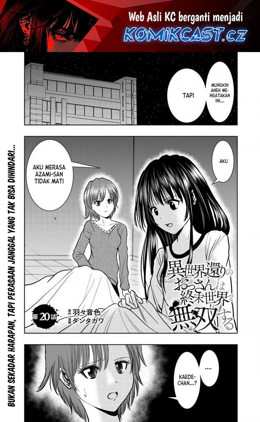 Manga Isekai Kaeri no Ossan wa Shuumatsu de Sekai de Musou Suru Chapter 20.1 gambar nomor 2
