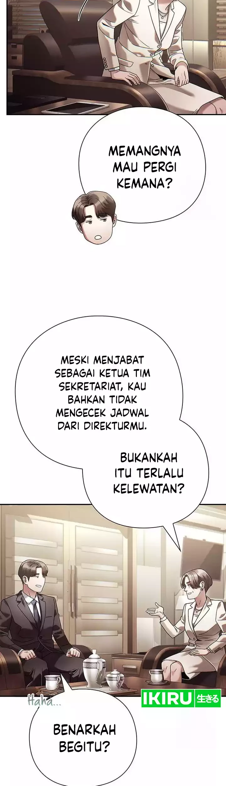 Office Worker Who Sees Fate Chapter 100 Gambar 23