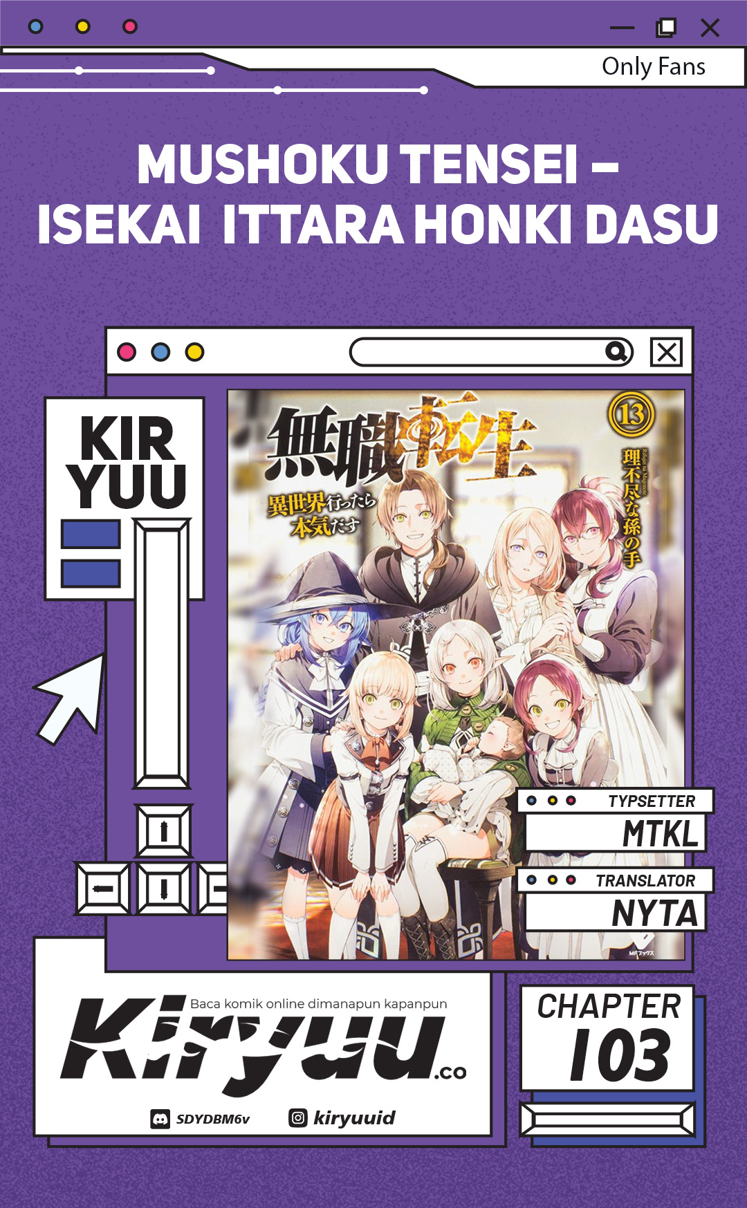 Komik Mushoku Tensei: Isekai Ittara Honki Dasu Chapter 103 gambar nomor 1