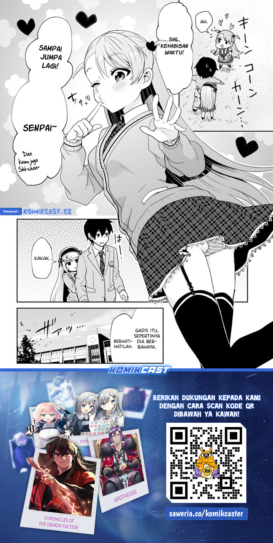 Kurasu no Daikirai na Joshi to Kekkon Suru Koto ni Natta Chapter 24.1 Gambar 17