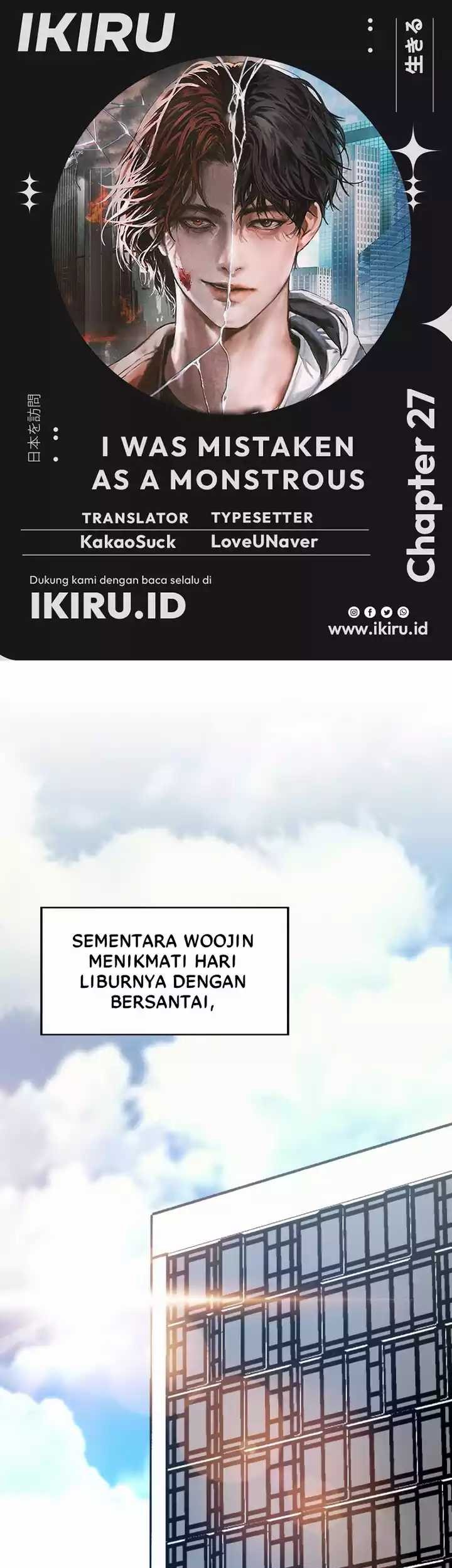 Komik I Was Immediately Mistaken for a Monster Genius Actor Chapter 27 gambar nomor 1