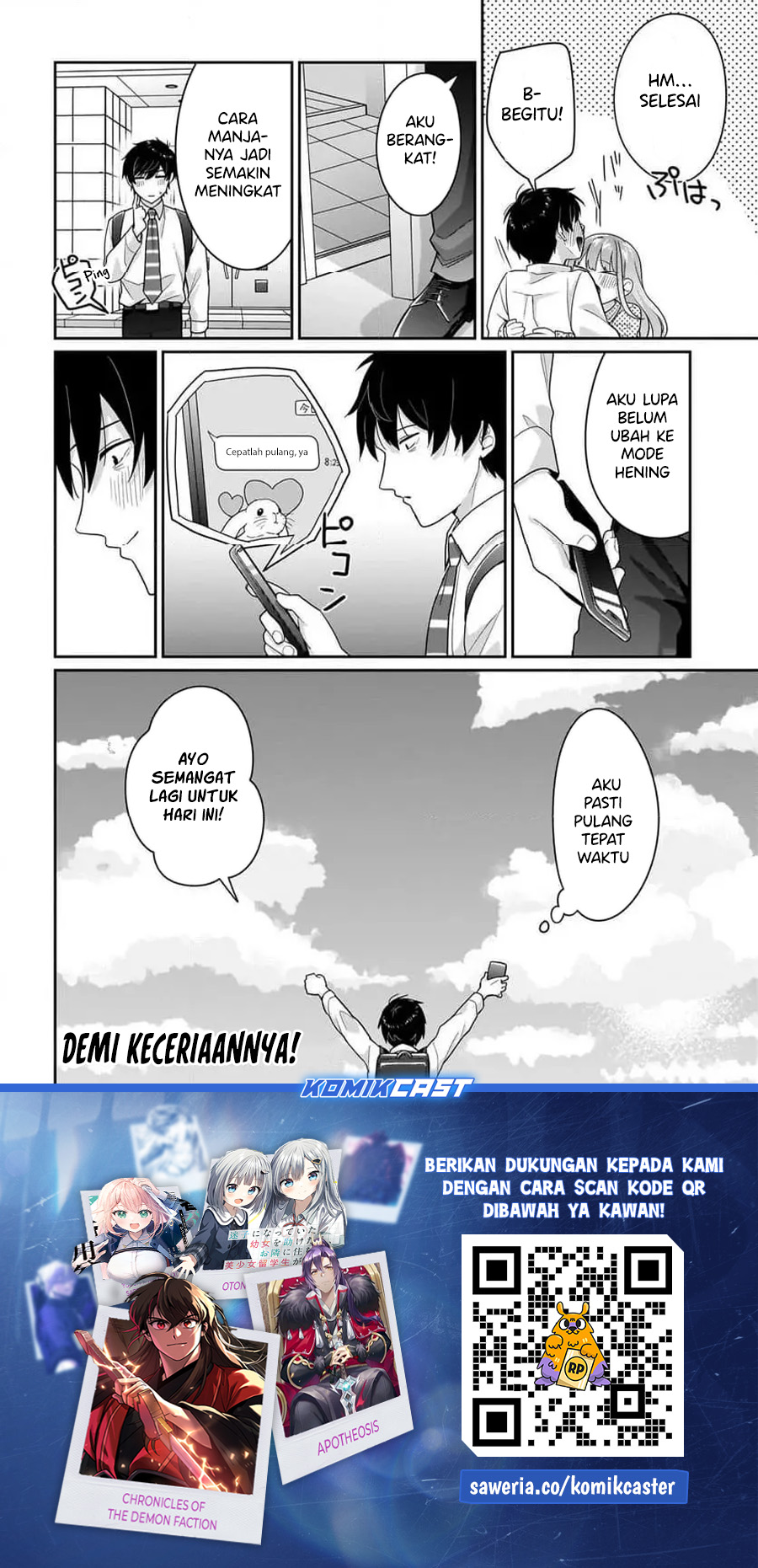 Kutabire Salarymen no Ore, 7nenburi ni Saikai shita Bishoujo JK to Dosei wo Hajimaru Chapter 09 Gambar 23