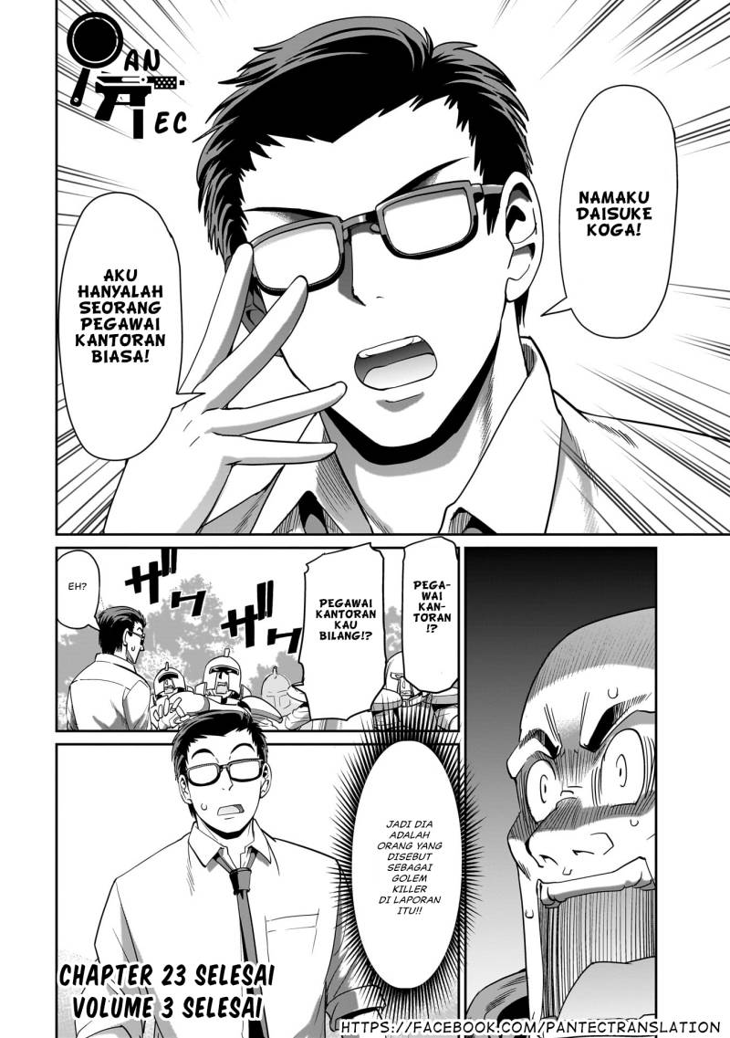 Isekai Shoukan Oji-san no Juumusou Life – Sabage Suki Salaryman wa Kaisha Owari ni Isekai e Chokki suru Chapter 23 Gambar 21