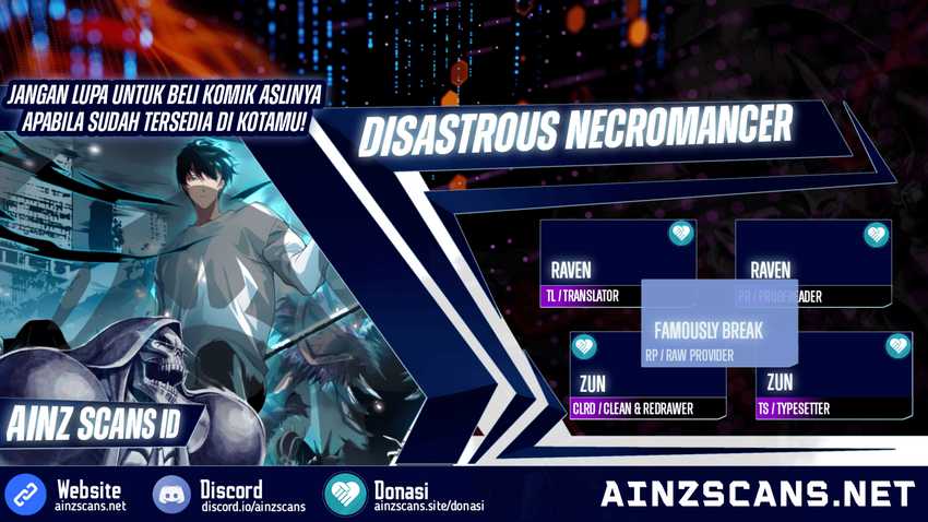 Komik Disastrous Necromancer Chapter 134 gambar nomor 1