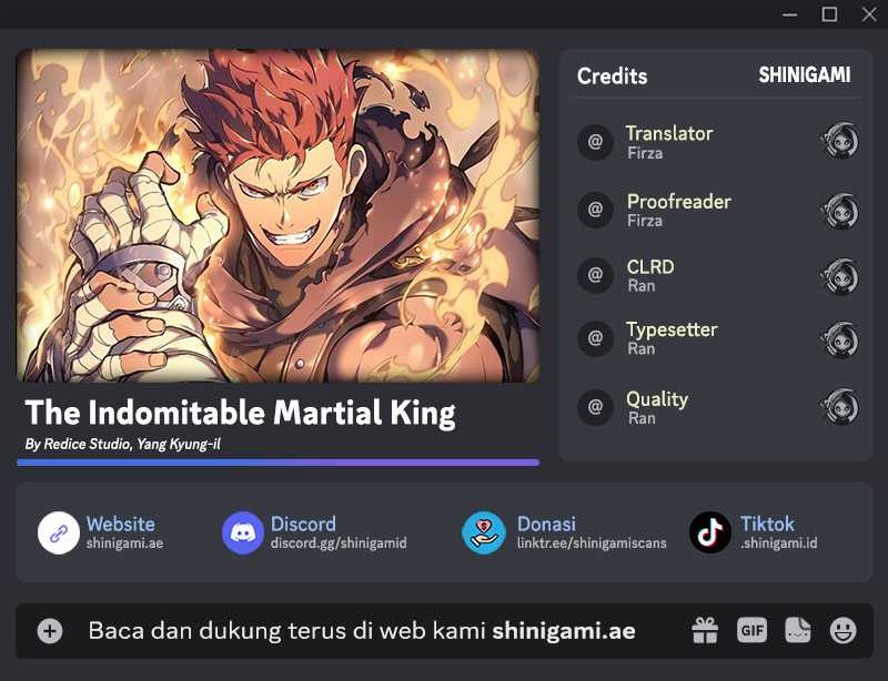 Komik The Indomitable Martial King Chapter 56 gambar nomor 1