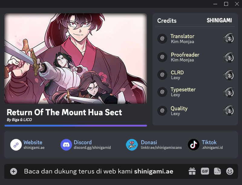 Komik Return of the Flowery Mountain Sect Chapter 151 gambar nomor 1