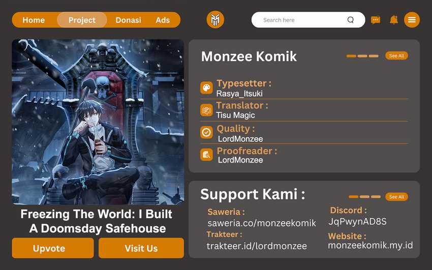 Komik Freezing The World: I Built A Doomsday Safehouse Chapter 322 gambar nomor 1