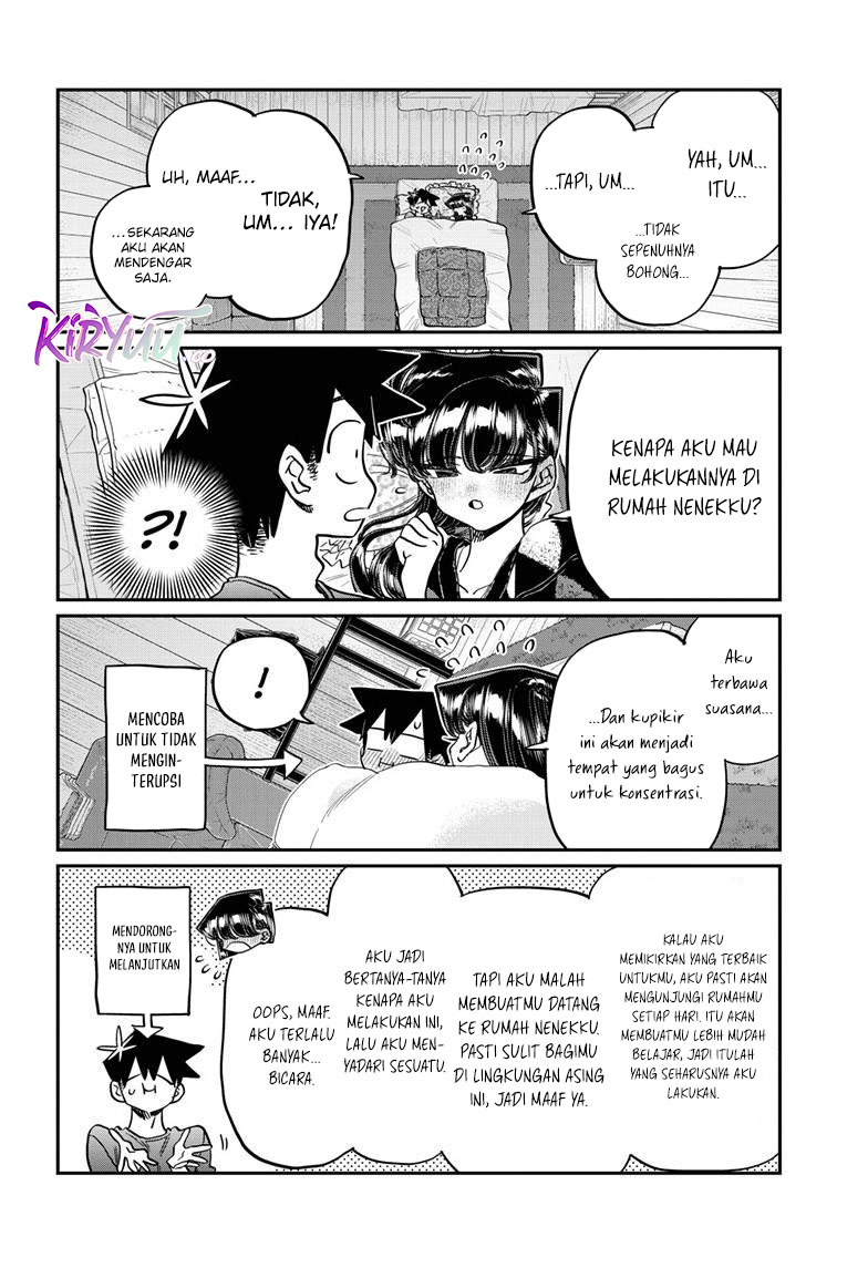 Komi-san wa Komyushou Desu Chapter 482 Gambar 5