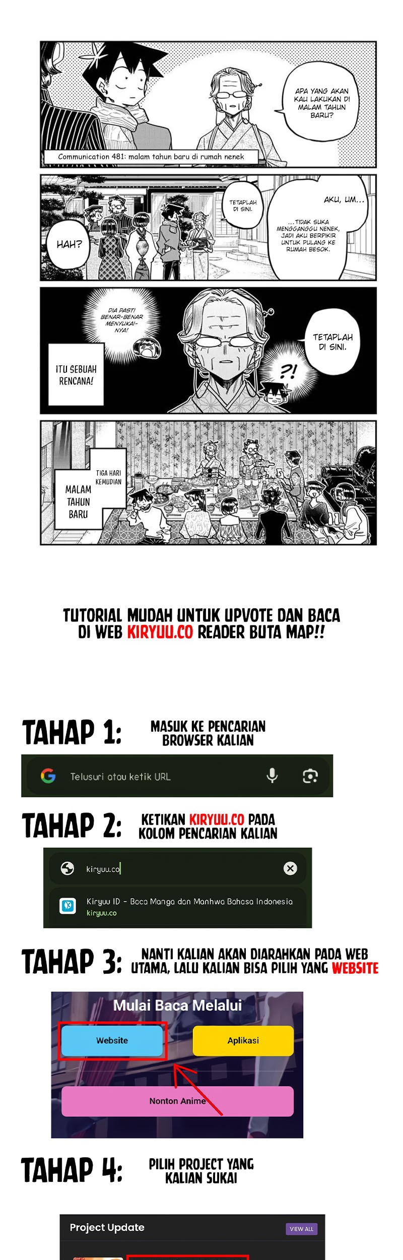 Manga Komi-san wa Komyushou Desu Chapter 481 gambar nomor 2