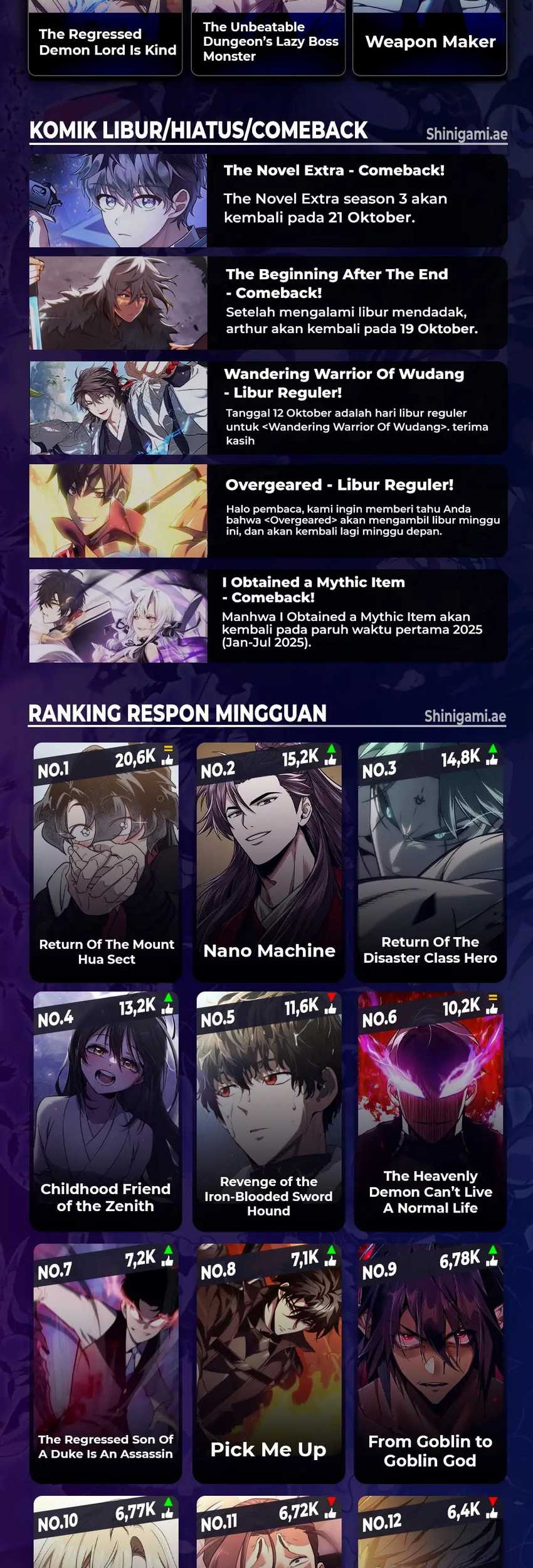 Return of the Flowery Mountain Sect Chapter 145 Gambar 70