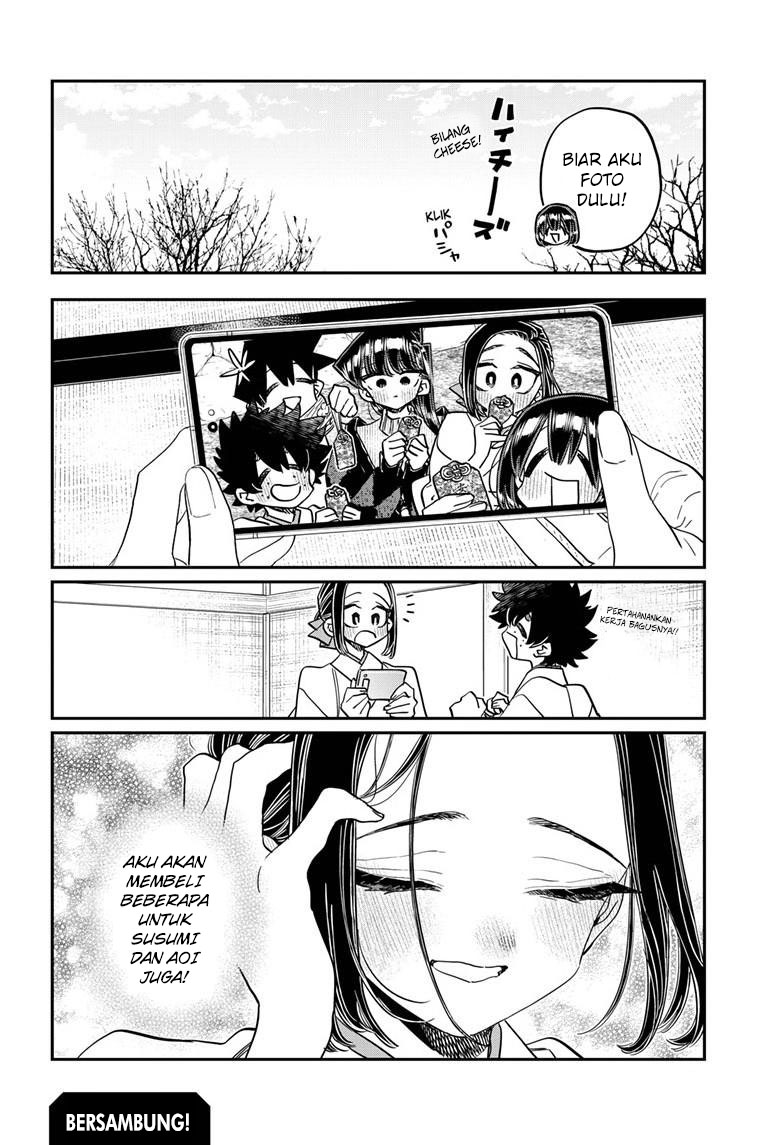 Komi-san wa Komyushou Desu Chapter 483 Gambar 17