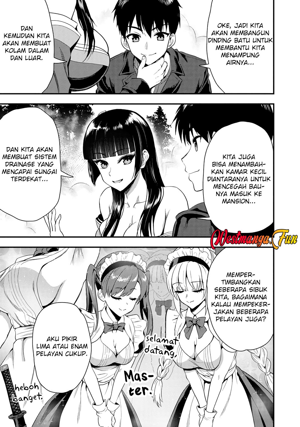 Makenshi no Maken Niyoru Maken no Tame no Harem Life Chapter 23.2 Gambar 9
