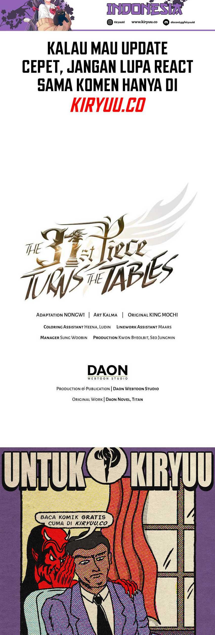 The 31st Piece Turns the Tables Chapter 72 Gambar 88