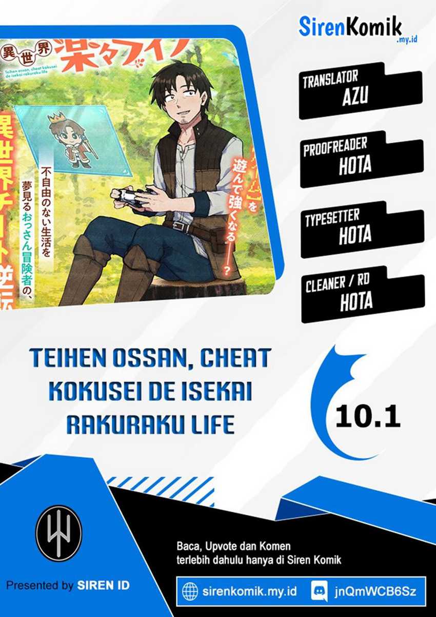 Komik Teihen Ossan, Cheat Kokusei de Isekai Rakuraku Life Chapter 10.1 gambar nomor 1