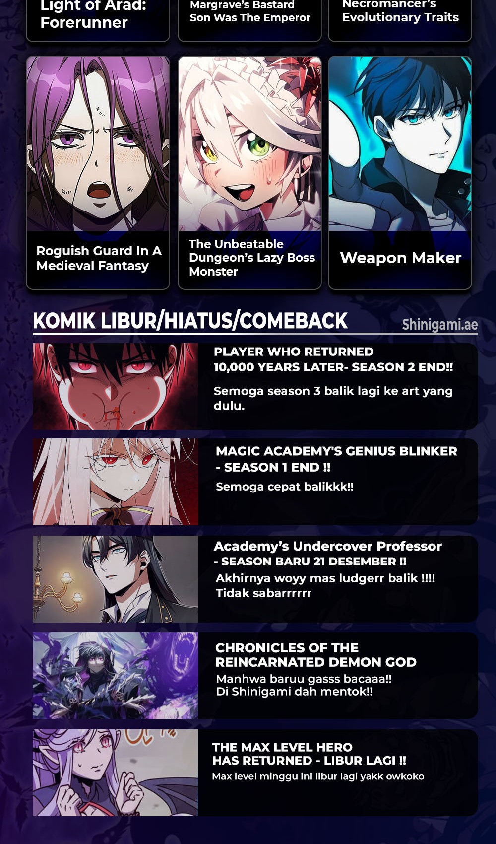 Return of the SSS-Class Ranker Chapter 137 Gambar 45