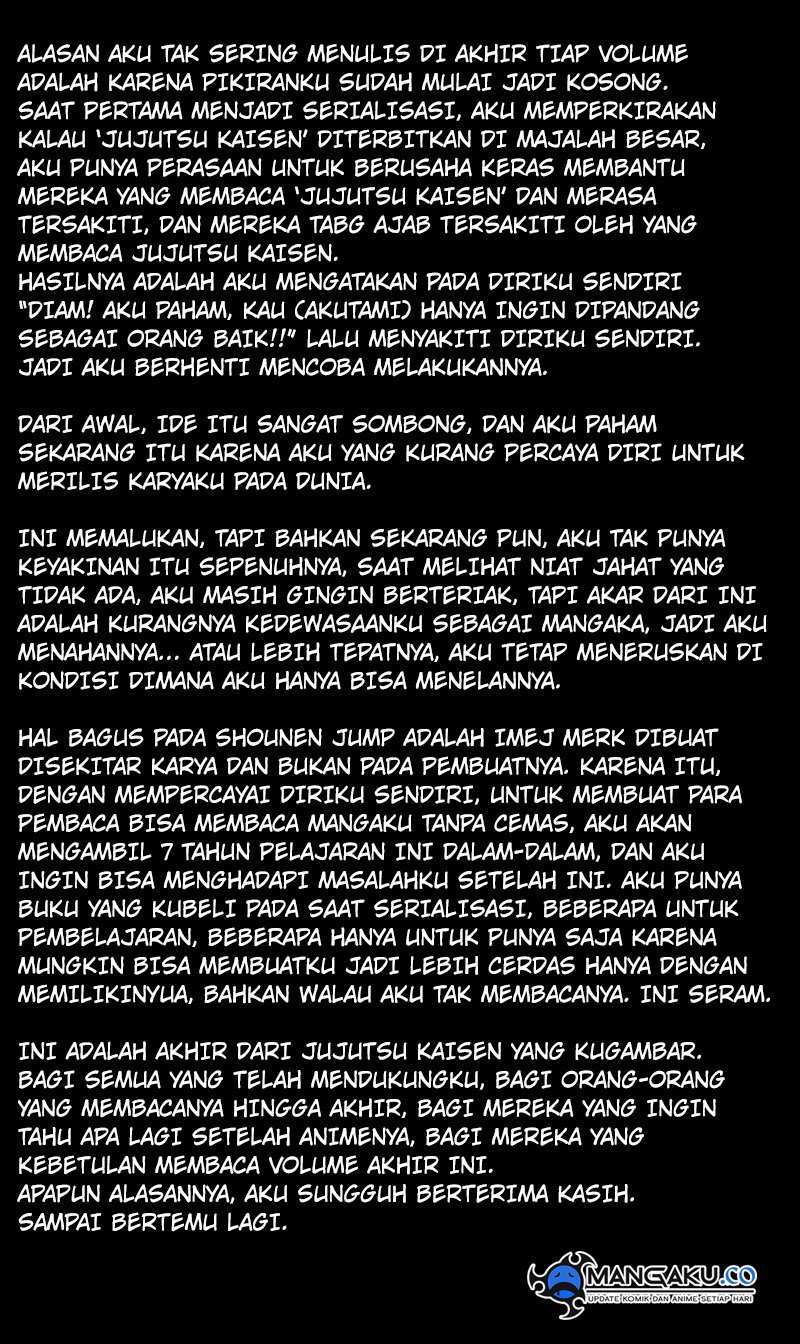 Jujutsu Kaisen Chapter 271.5 Gambar 21