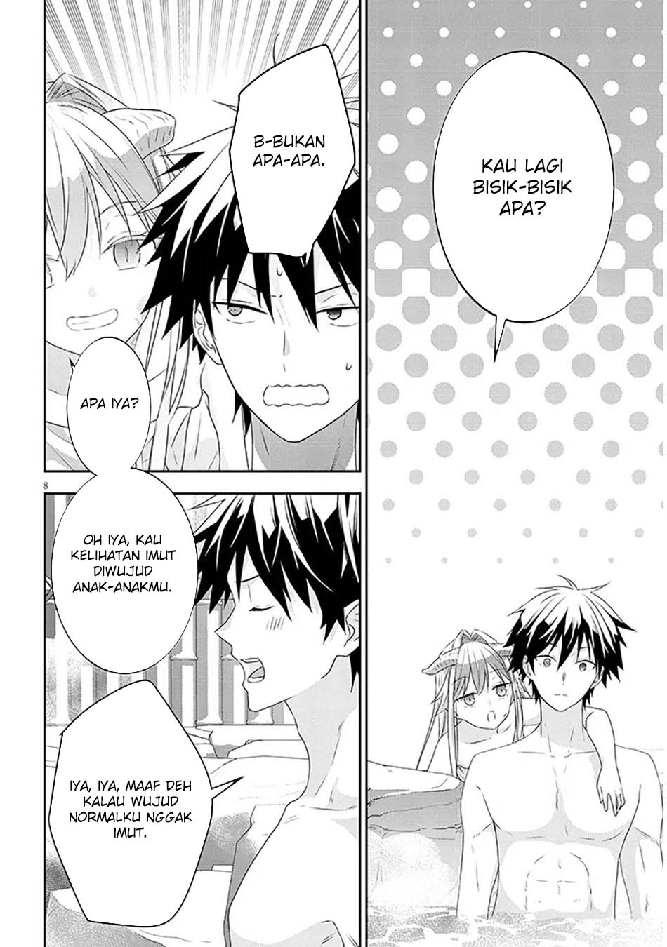 Maou ni Natte node – Dungeon Tsukutte Jingai Musume to Honobono suru Chapter 76.1 Gambar 11